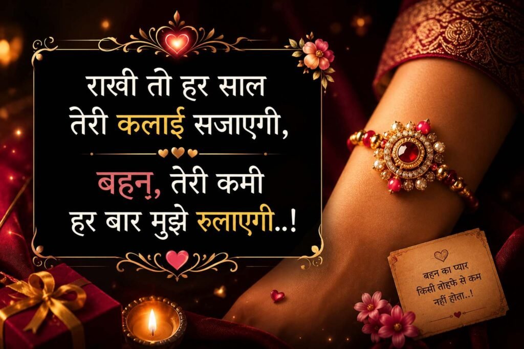Behan Ki Yaad Mein Emotional Shayari