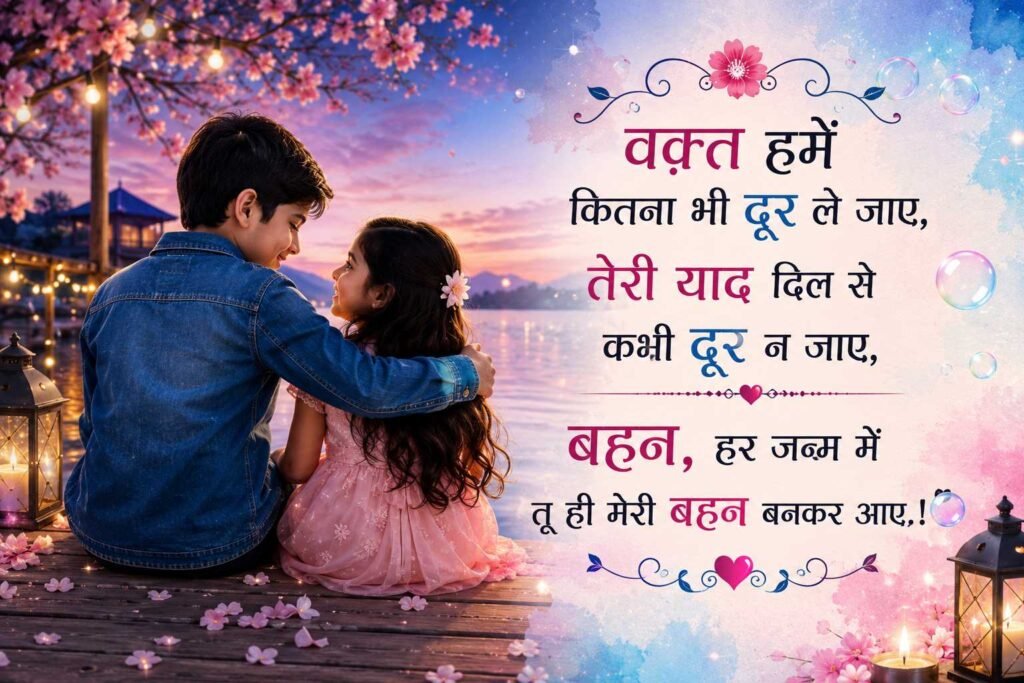 Chhoti Bahen Ke Liye Pyari Shayari