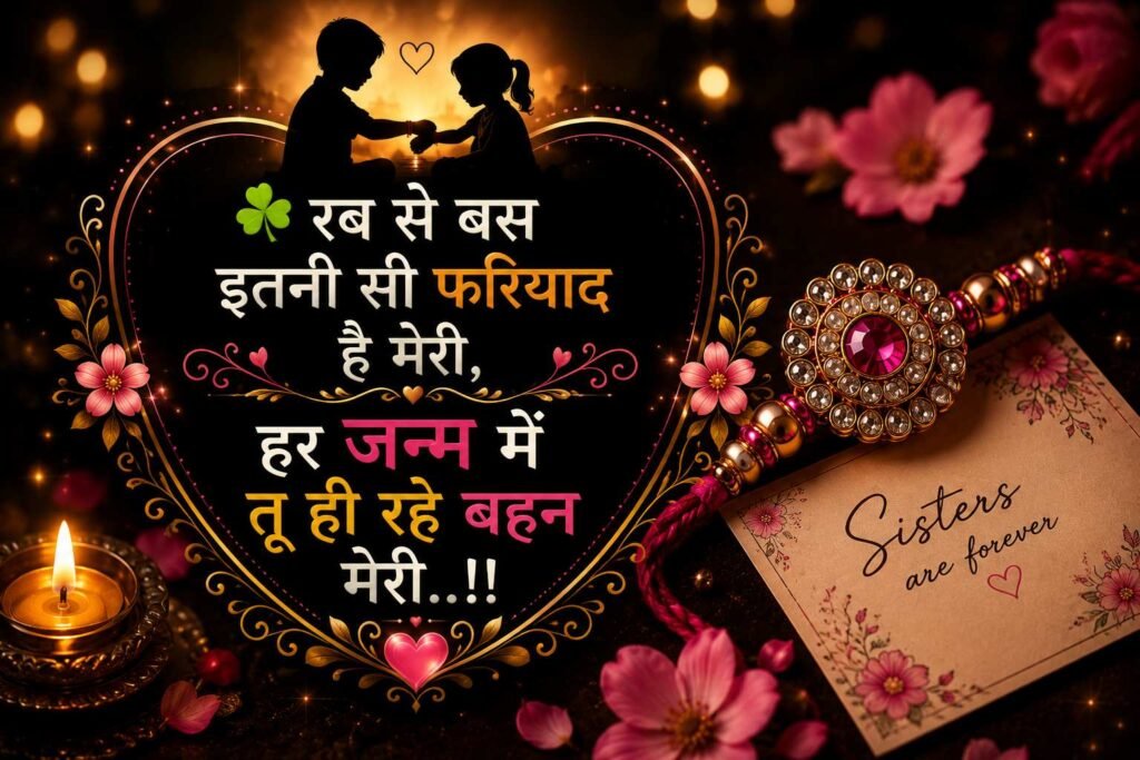 Sad Raksha Bandhan Shayari for Brother and Sister