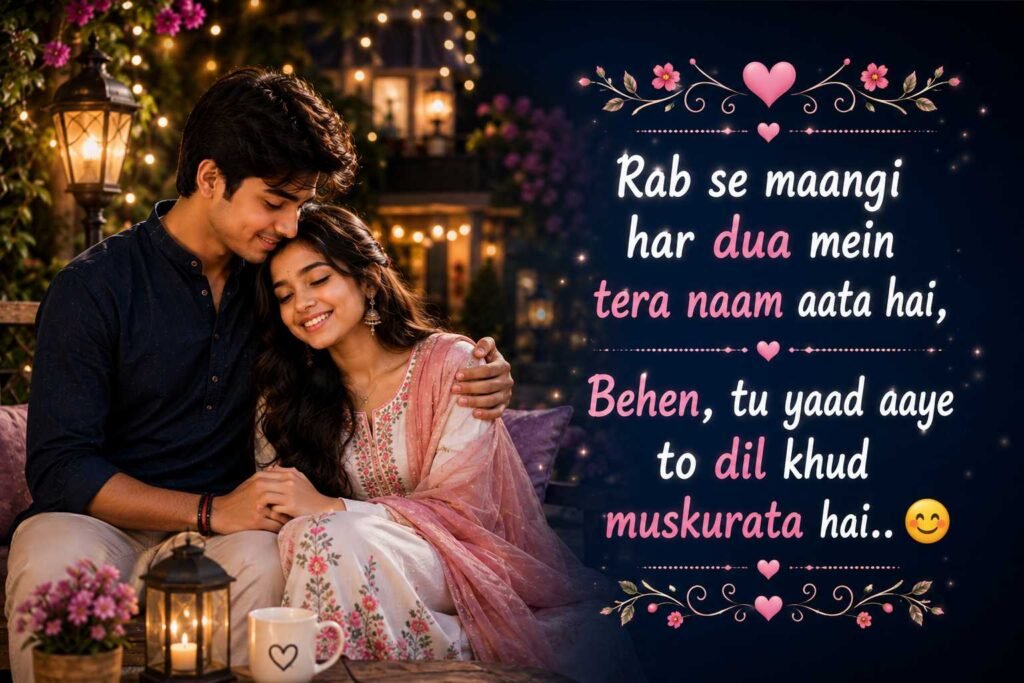 Sister Shayari in English