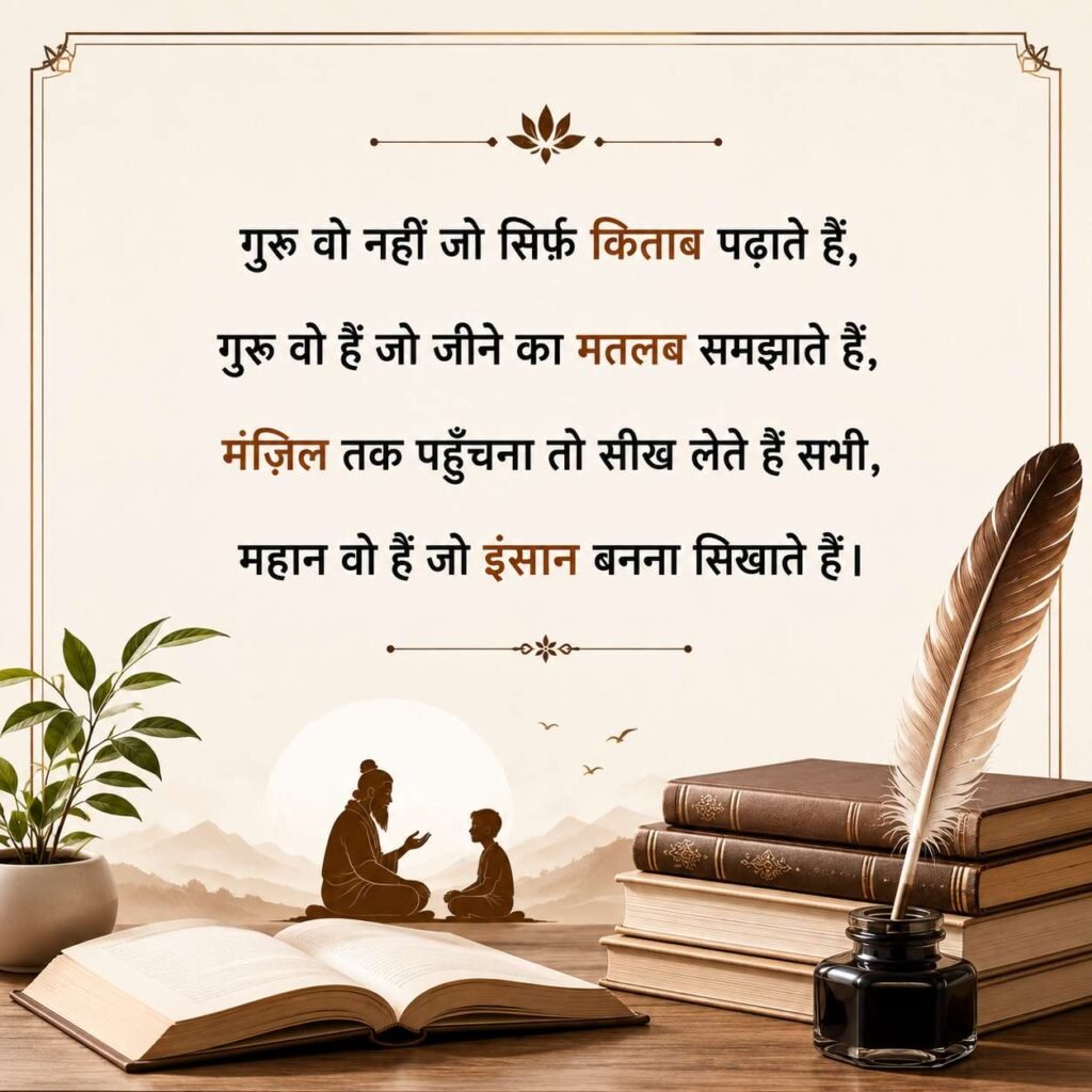 टीचर्स के लिए सबसे अच्छी लाइन