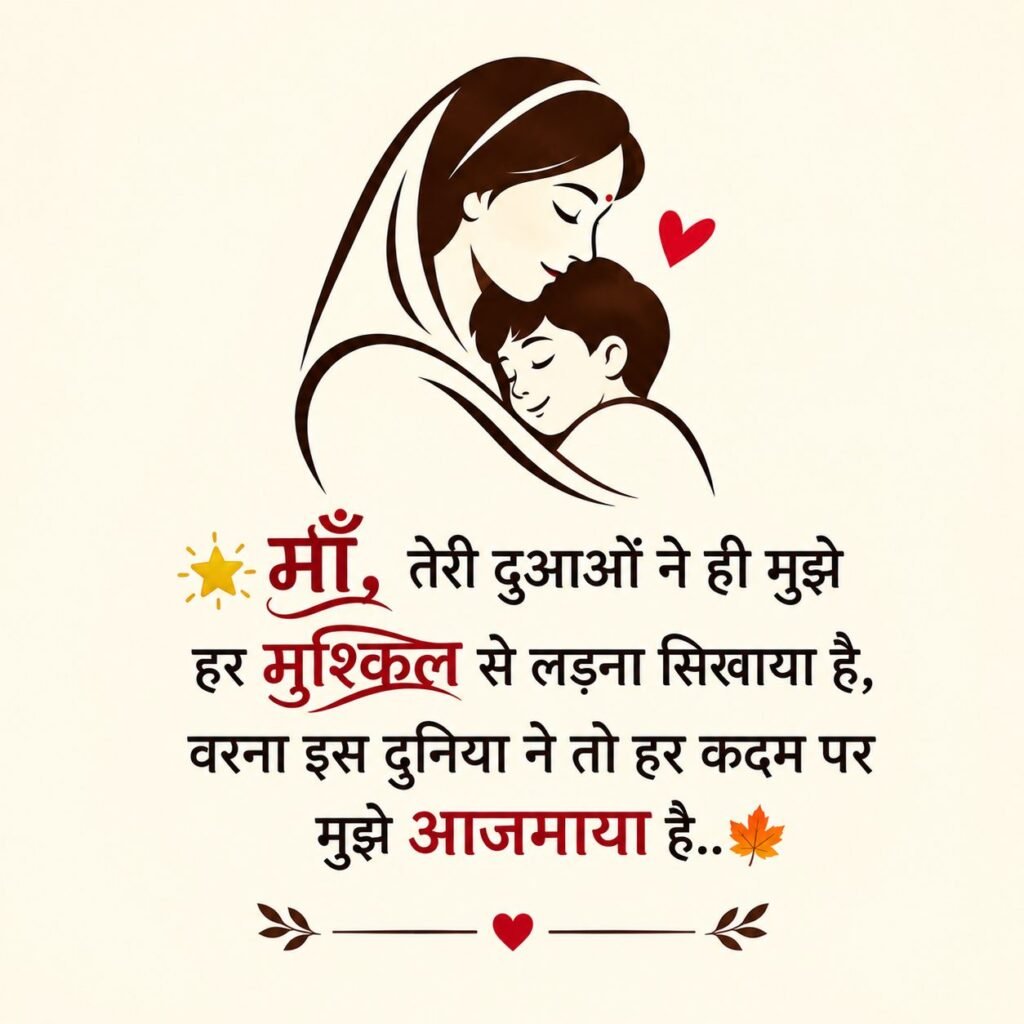 Best Shayari For Maa