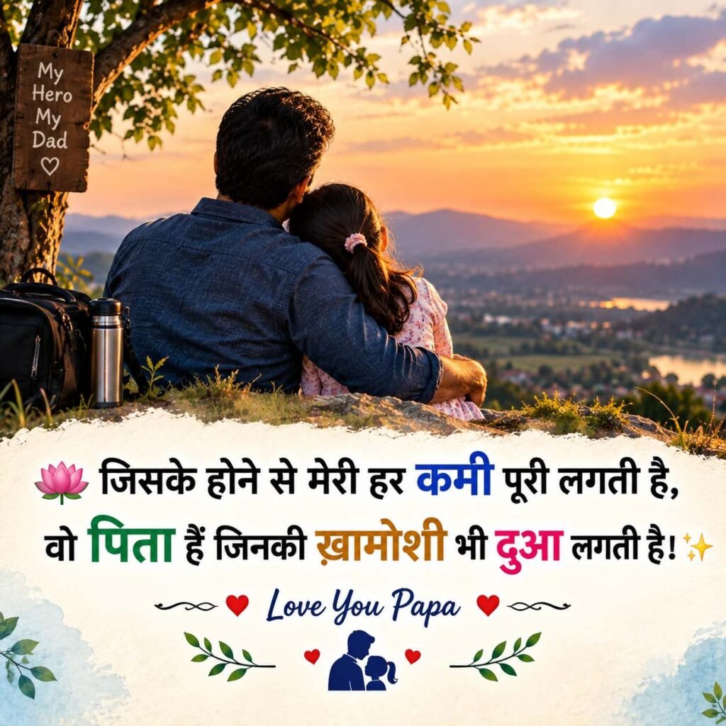 Love You Papa Shayari