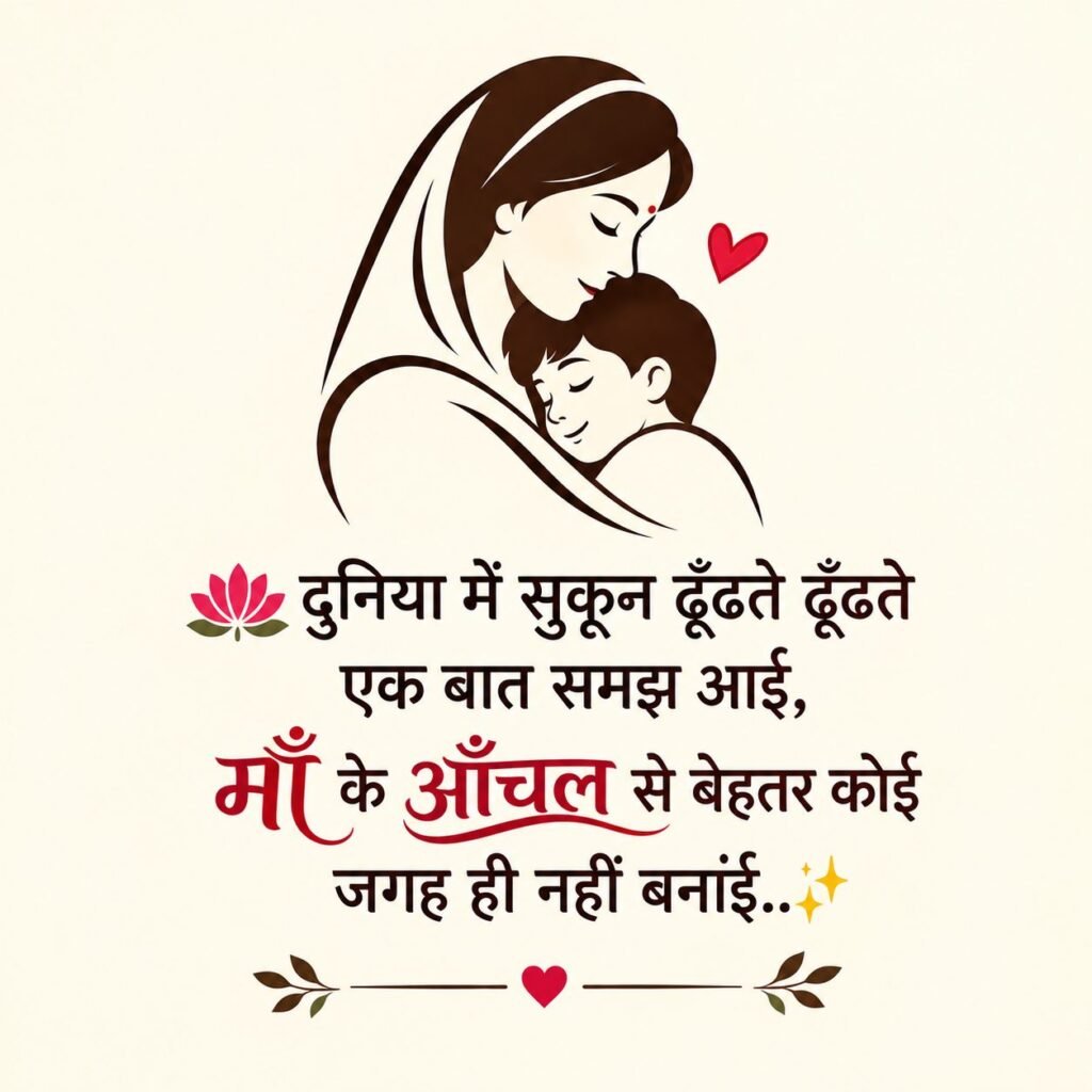 Maa Hindi Shayari