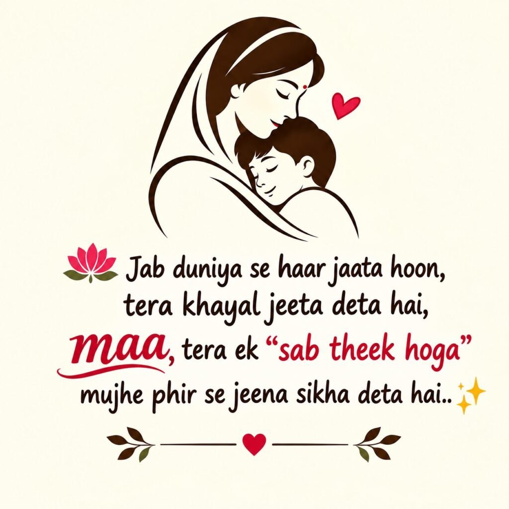 Maa Shayari in English