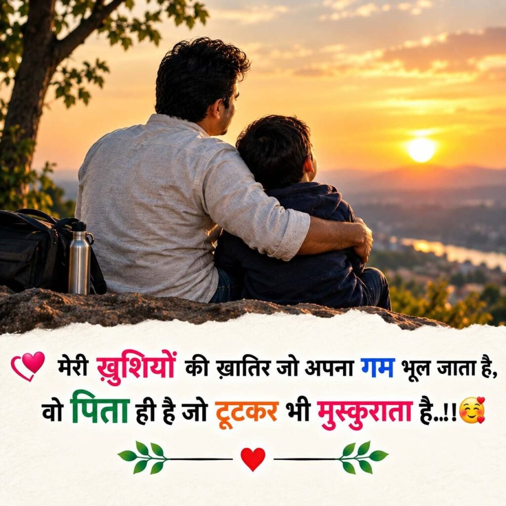 Papa Shayari 2 Line