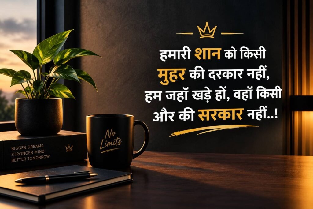 2 Line New Attitude Shayari