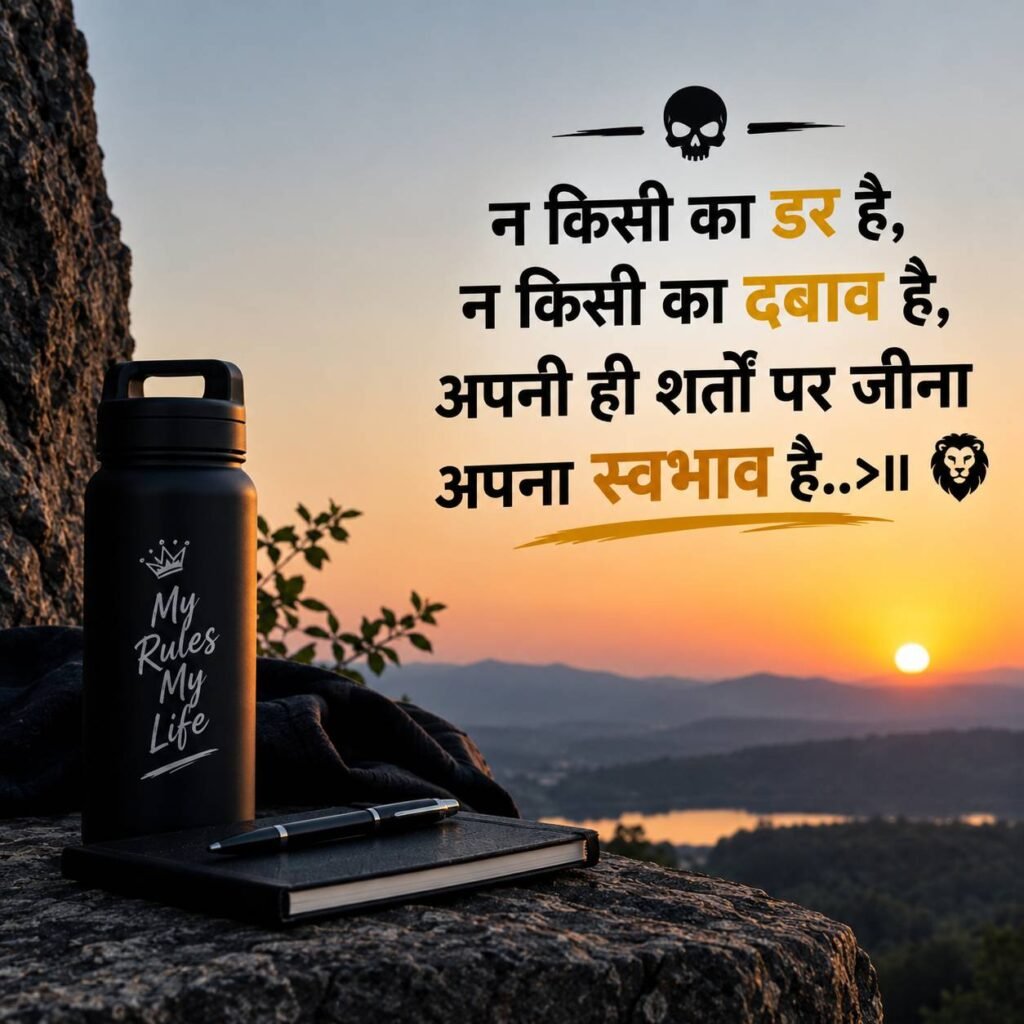 Attitude Shayari Boy Stylish