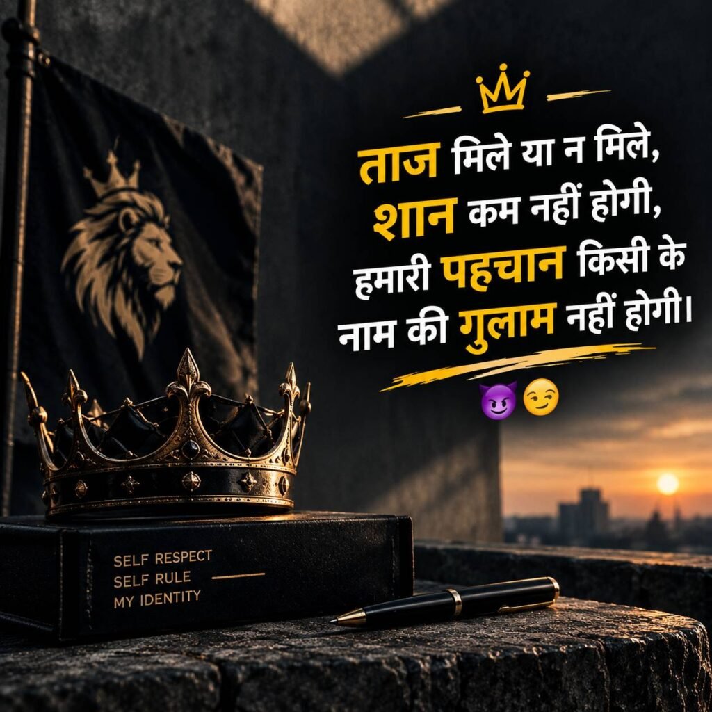Attitude Shayari Copy Text
