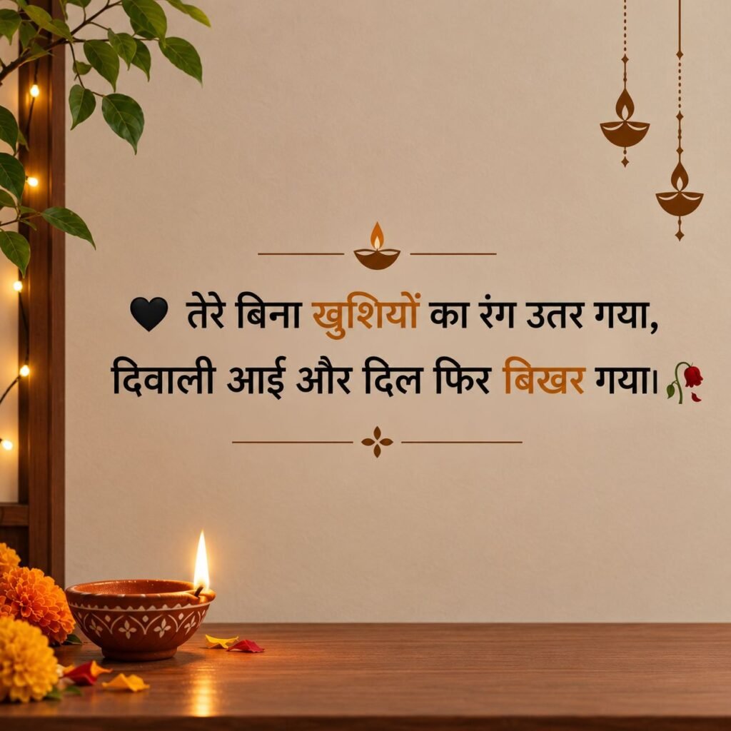 Best Diwali Sad Shayari