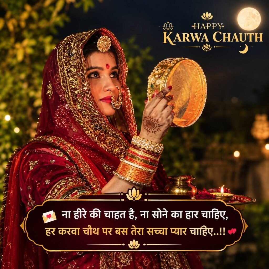 Best Karwa Chauth Wishes and Messages