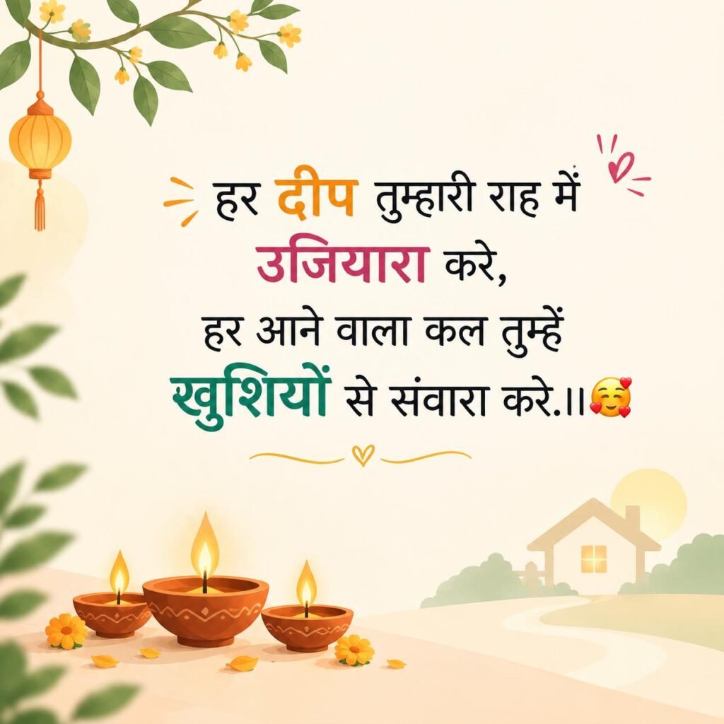 Diwali Love Quotes in Hindi