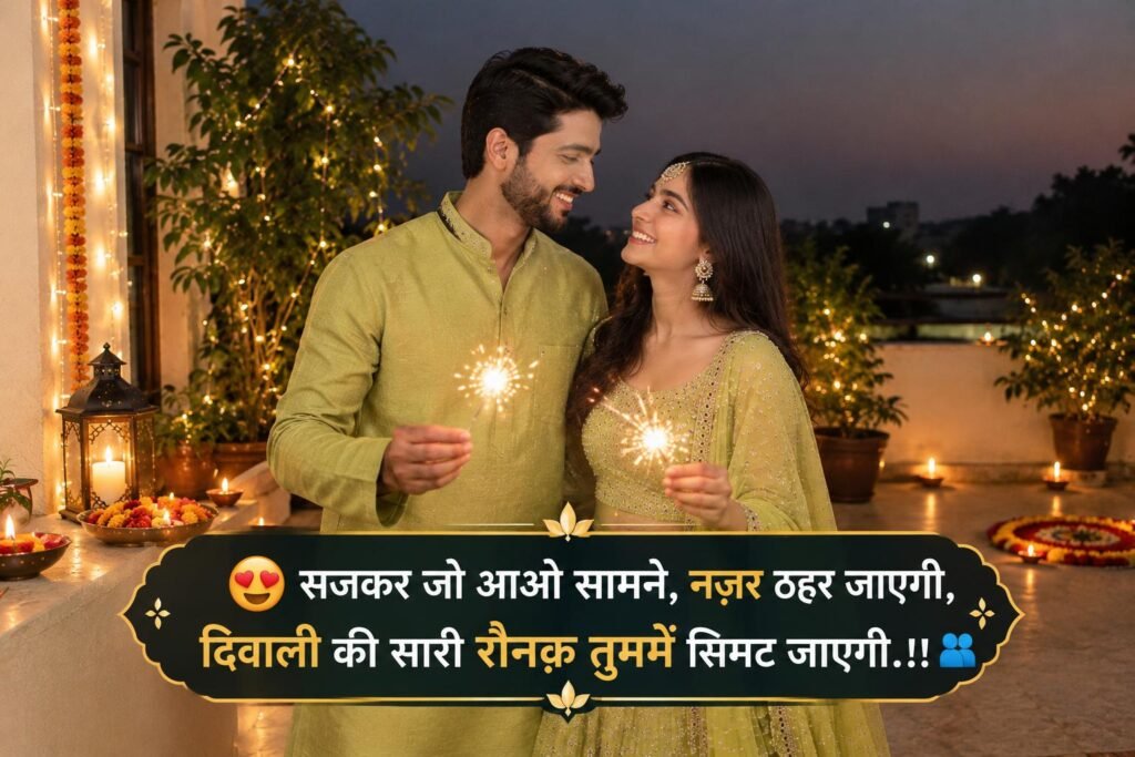 Diwali Love Shayari 2026