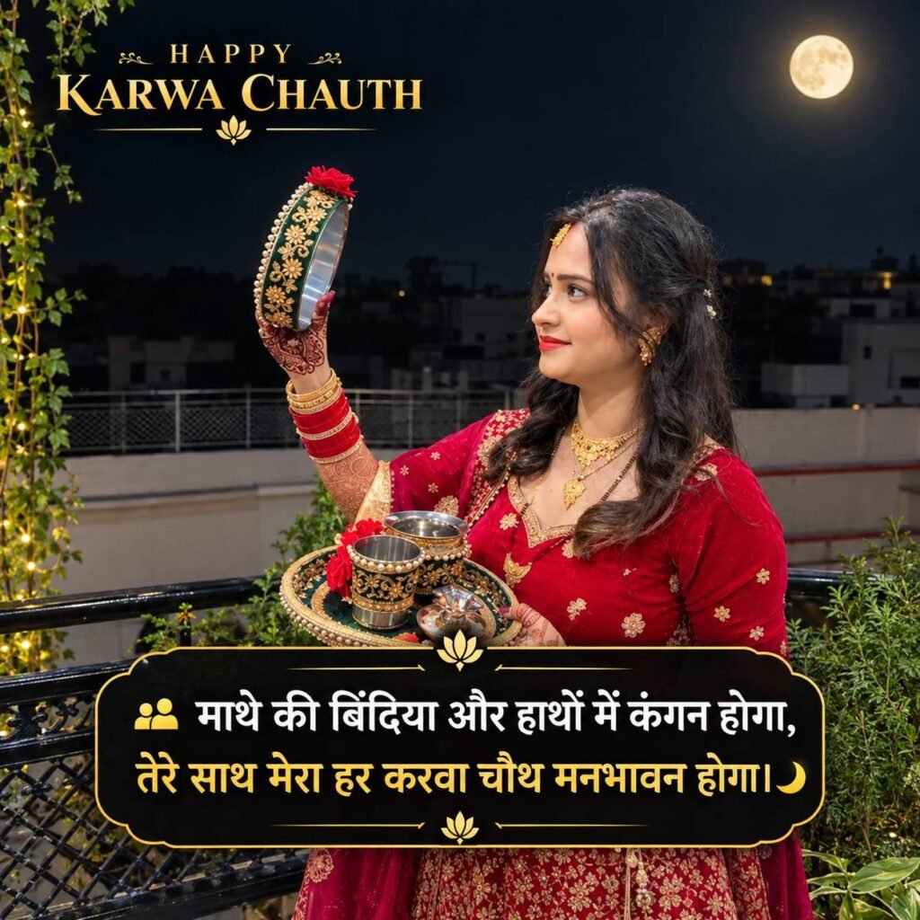 Husband Wife Karwa Chauth Shayari