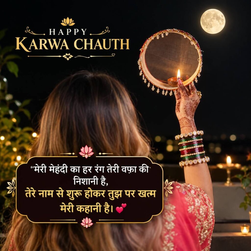 Karwa Chauth Love Shayari in Hindi