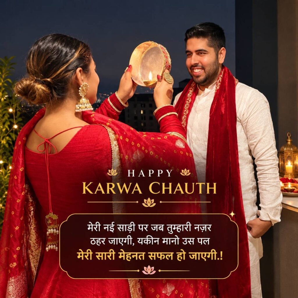Karwa Chauth Wishes for Husband