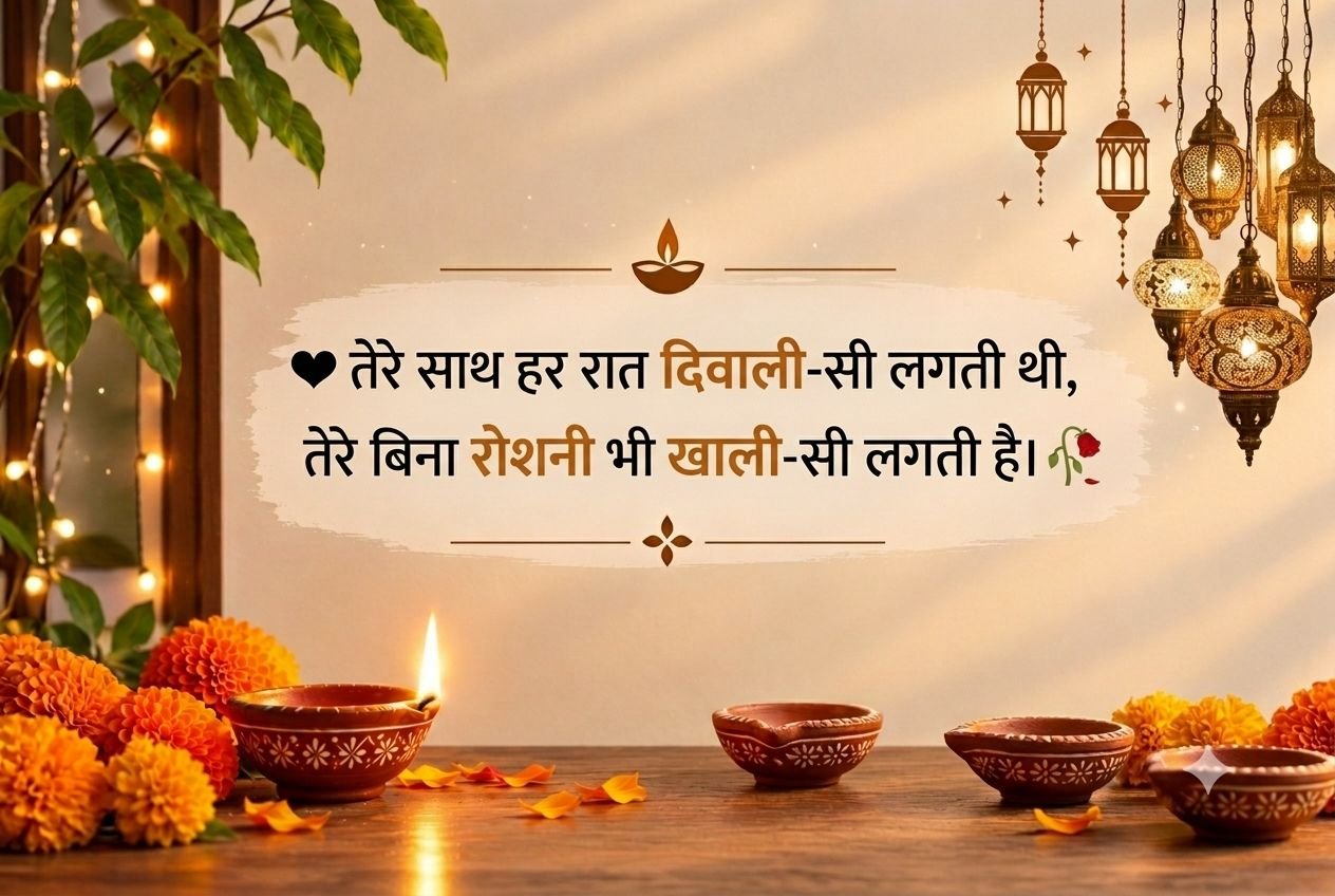 Diwali Sad Shayari 2026